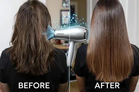 Máy sấy tóc ion âm có tác dụng gì và phù hợp với loại tóc nào? Có nên mua không?