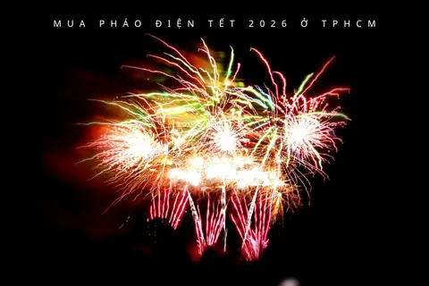 Địa chỉ mua pháo điện Tết 2026 ở TPHCM uy tín, giá hợp lý cho gia đình