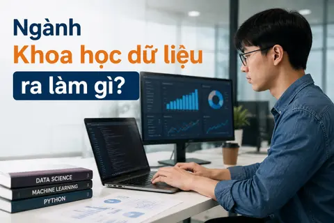 Ngành Khoa học dữ liệu ra làm gì? Vị trí việc làm, kỹ năng và cơ hội phát triển sự nghiệp