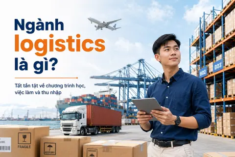 Ngành logistics là gì? Tất tần tật về chương trình học, việc làm và thu nhập
