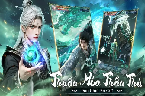 Trải nghiệm Nhất Kiếm Phục Ma - Game nhập vai tu tiên kỳ ảo trên di động và PC