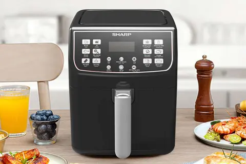 Nấu ăn ngon và tiện lợi hơn với top nồi chiên không dầu Sharp bán chạy nhất 2026