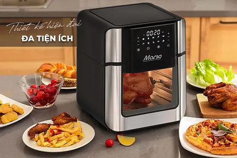 Đánh giá ưu điểm nổi bật của nồi chiên không dầu Sunhouse - Gợi ý địa chỉ mua uy tín