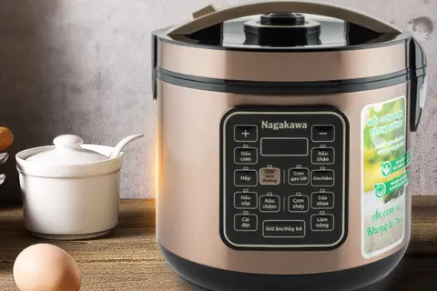 Khám phá nồi cơm điện tách đường Nagakawa: Công nghệ nấu giảm tinh bột cho bữa ăn lành mạnh