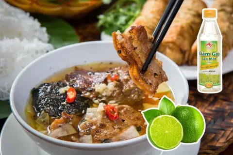 Nước chấm bún chả Hà Nội pha giấm hay chanh mới ngon? Đâu là “bí quyết” làm nên sự khác biệt?