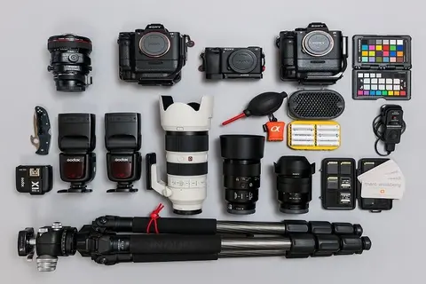 Ngoài máy chụp ảnh, nhiếp ảnh gia chuyên nghiệp phải cần những phụ kiện máy ảnh nào?