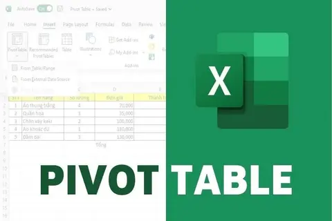 Hướng dẫn sử dụng Pivot Table từ cơ bản đến nâng cao chi tiết và dễ hiểu