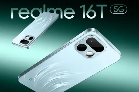 realme 16T 5G chơi lớn với pin 8.000 mAh, camera AI 50 MP và loạt công cụ sáng tạo bằng AI