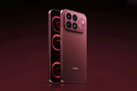REDMI K100 Pro Max lộ diện với màu đỏ Cabernet, vòng sáng mới đậm chất gaming