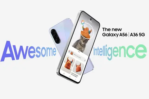 Samsung ra mắt Galaxy A56 5G, Galaxy A36 5G và Galaxy A26 5G: Hỗ trợ AI mạnh mẽ, thiết kế mới hiện đại, trẻ trung
