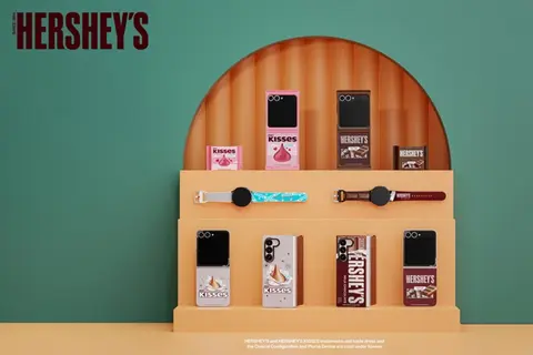 Samsung hợp tác với Hershey's để ra mắt phụ kiện độc quyền cho Galaxy Z Flip6 và Z Fold6