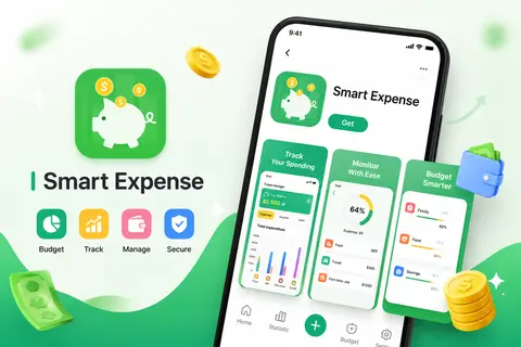 Smart Expense: Ứng dụng quản lý chi tiêu cá nhân, theo dõi thu nhập và lập kế hoạch tài chính dễ dàng