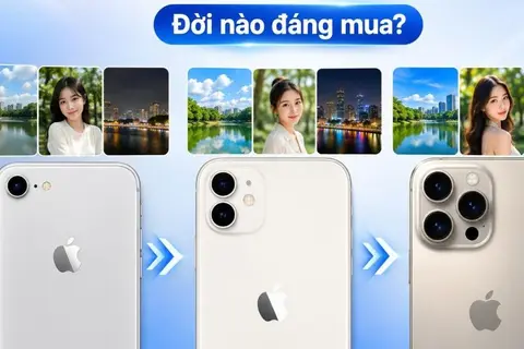 So sánh ảnh chụp trên các đời iPhone: Đời nào chụp đẹp và đáng mua nhất hiện nay?