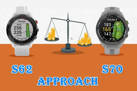 So sánh Approach S70 vs S62: Đâu là chiếc đồng hồ golf tốt nhất cho bạn trong năm 2025?