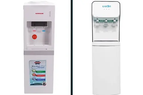 So sánh cây nước nóng lạnh Sunhouse và Karofi: Sản phẩm của hãng nào tốt hơn?