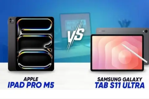 So sánh iPad Pro M5 và Galaxy Tab S11 Ultra: 2 mẫu tablet cao cấp, cái nào xịn sò hơn?