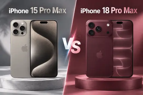 So sánh iPhone 15 Pro Max và iPhone 18 Pro Max để làm rõ những nâng cấp đáng chú ý