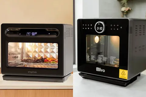 So sánh nồi chiên hơi nước Olivo và Snapbee chi tiết: Nên chọn sản phẩm của thương hiệu nào?