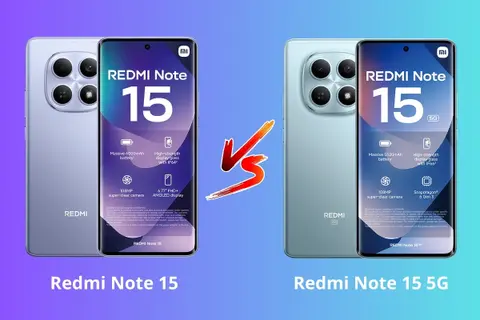 So sánh Redmi Note 15 và Redmi Note 15 5G: Chênh nhau 1.5 triệu, nên chọn máy nào?