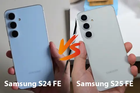 So sánh Samsung S24 FE và S25 FE chi tiết: Nâng cấp nào đáng giá để chọn mua?