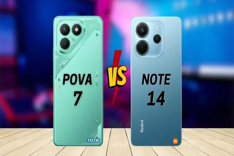 So sánh Tecno Pova 7 và Redmi Note 14: Lựa chọn smartphone tầm trung tốt nhất 2025
