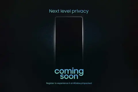 Teaser Galaxy S26 Ultra hé lộ viền mỏng, góc bo và phím AI tùy biến