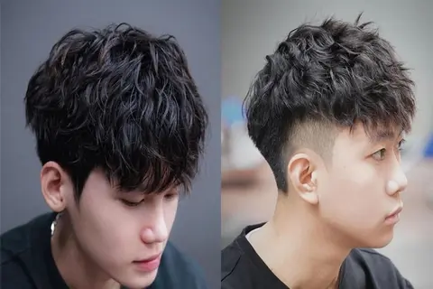 Các kiểu tóc nam uốn xoăn nhẹ đẹp tự nhiên, dễ tạo kiểu cho mọi khuôn mặt