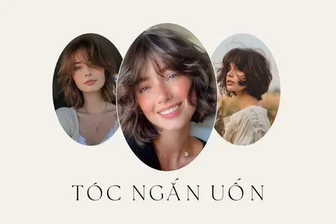 Top 10 kiểu tóc ngắn uốn đẹp, trẻ trung và được nhiều bạn trẻ yêu thích nhất 