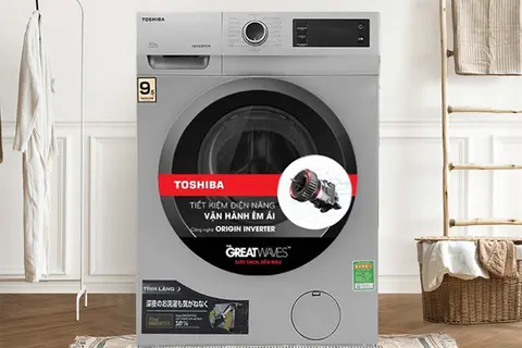 Top máy giặt Toshiba bán chạy nhất 2025: Gợi ý đáng mua với công nghệ giặt hiện đại, tiết kiệm điện nước