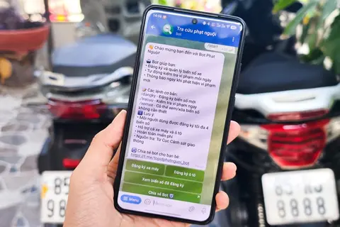 Hướng dẫn cách tra cứu phạt nguội bằng Telegram cực kỳ nhanh chóng và dễ dàng