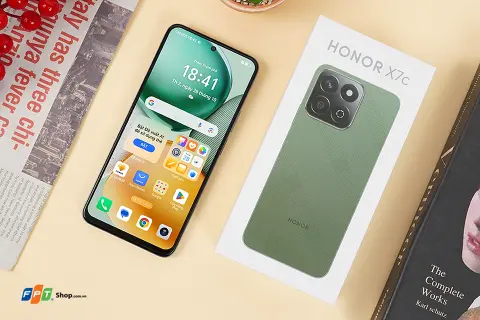 Trên tay HONOR X7c: Thiết kế siêu bền, mức giá phải chăng, pin 6000 mAh và màn hình 120Hz