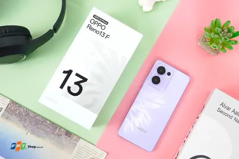 Mở hộp và trên tay OPPO Reno13 F tại Việt Nam: Ấn tượng bởi nhiếp ảnh AI, thiết kế cánh bướm tuyệt đẹp và pin lớn 5.800mAh