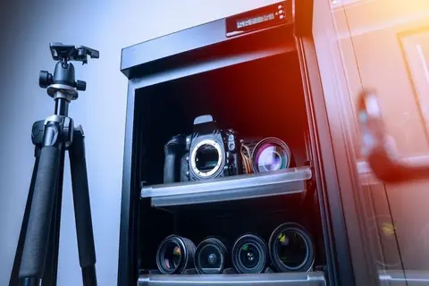 Tủ chống ẩm tốt nhất cho máy ảnh: Hướng dẫn chọn mua và lời khuyên dành cho bạn
