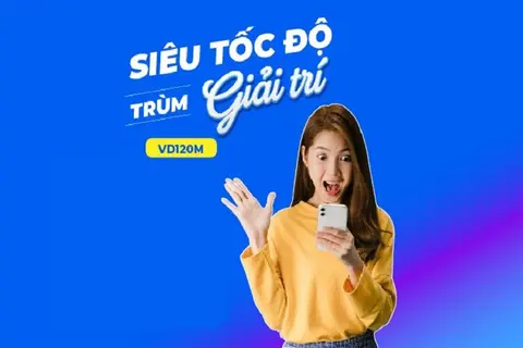Hướng dẫn cách đăng ký gói cước VD120M nhận combo nghe gọi, dùng data thỏa thích