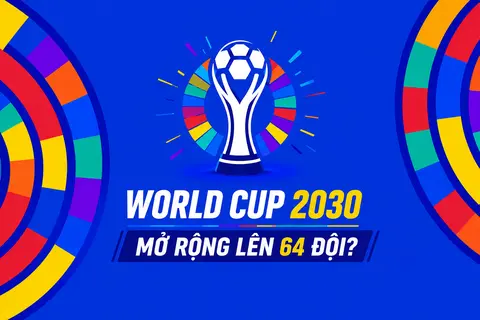 World Cup 2030 tăng lên 64 đội: Đề xuất từ FIFA để mở rộng cơ hội tham gia giải đấu lớn nhất hành tinh
