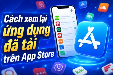 Cách xem lại ứng dụng đã tải trên App Store và ẩn ứng dụng khỏi lịch sử mua hàng