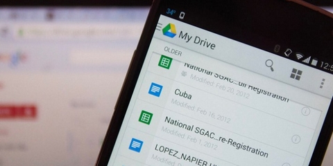 Hướng dẫn sử dụng lưu trữ đám mây Google Drive trên Android
