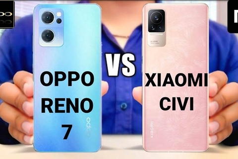 OPPO Reno7 5G có đáng mua hơn Xiaomi Civi?