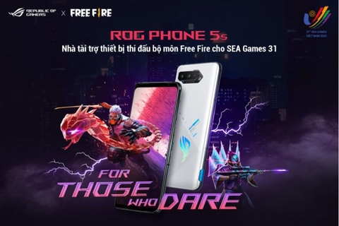 Tại sao Free Fire chọn ROG Phone 5s 5G là thiết bị thi đấu tại SEA Games 31?