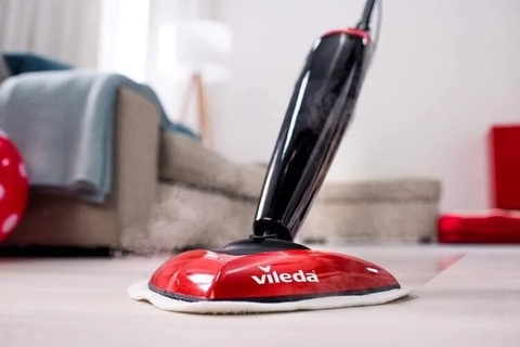 Đánh giá cây lau nhà hơi nước Vileda: Lau nhà với hơi nước nóng, vừa diệt khuẩn vừa tiết kiệm công sức