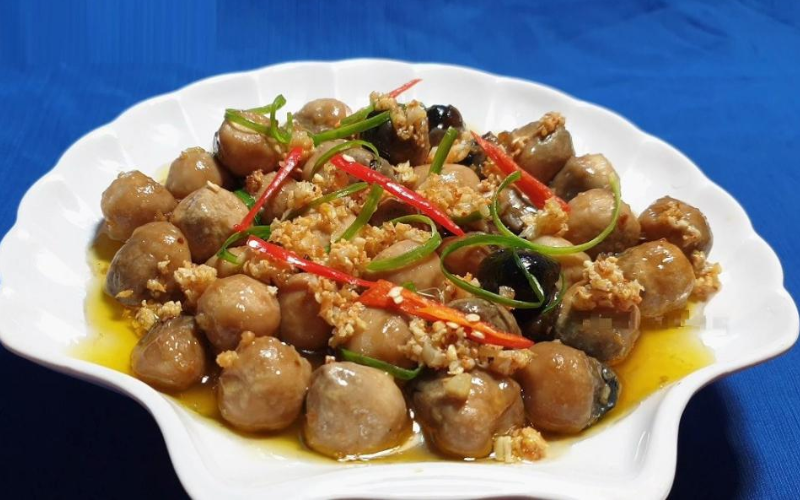 nấm rơm xào chay (ảnh 7)