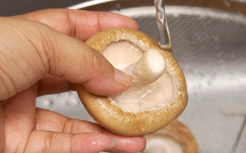 Đậu hũ hấp nấm chay (ảnh 2)