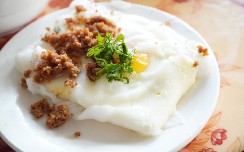 Cách làm bánh cuốn trứng Lạng Sơn (ảnh 5)