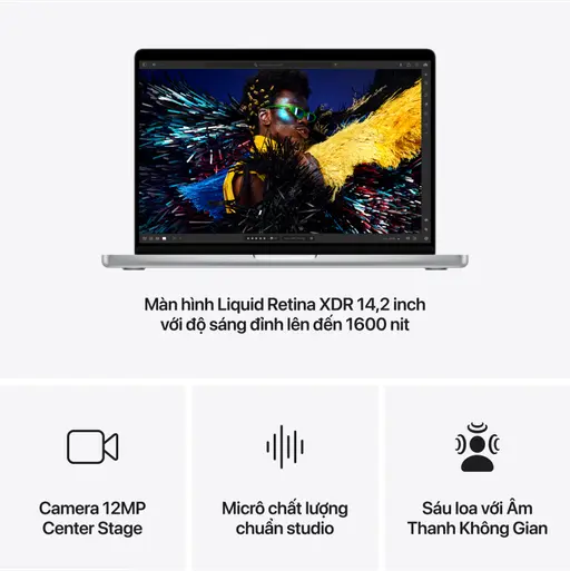 MacBook Pro M4 Pro 14 inch 24GB/1TB | Chính hãng Apple, trả góp 0%