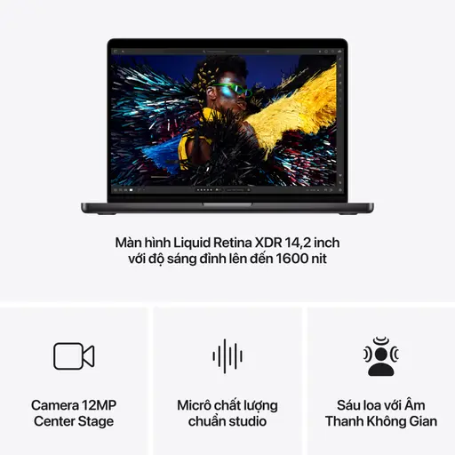 MacBook Pro M4 16GB/1TB | Chính hãng Apple, giá hấp dẫn