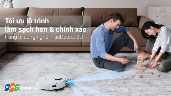 Robot hút bụi Ecovacs Deebot T9 lau dọn thông minh