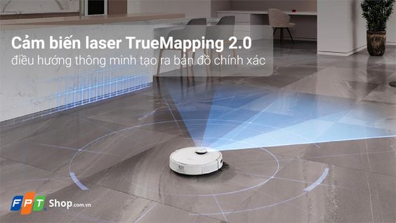 Robot hút bụi Ecovacs Deebot T9 thích ứng tốt