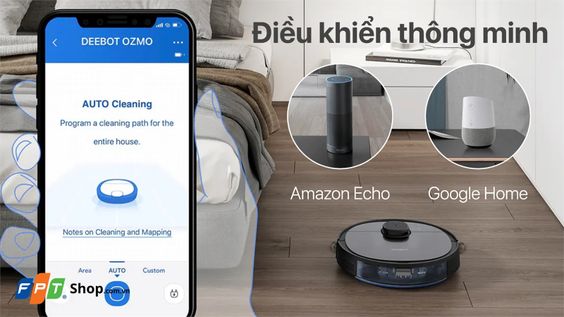 Ecovacs Deebot T8 AIVI nhiều tính năng tiện lợi