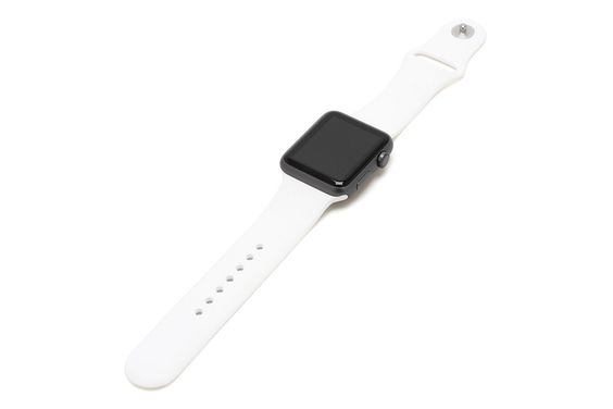 Dây đeo Apple Watch Sport Band 44mm White (ảnh 2)
