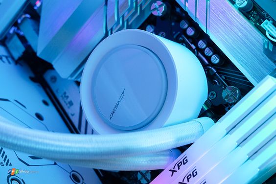 PC Gaming E-Power Crystal White i7 12700F | Giá rẻ, góp 0%